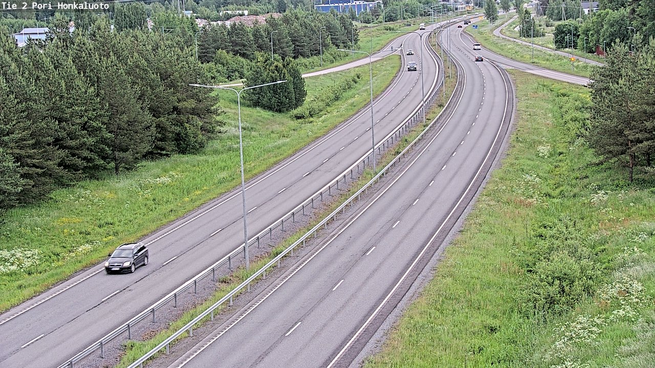 Kelikamerat Kuva Tie 2 Pori, Honkaluoto, Pori, Satakunta