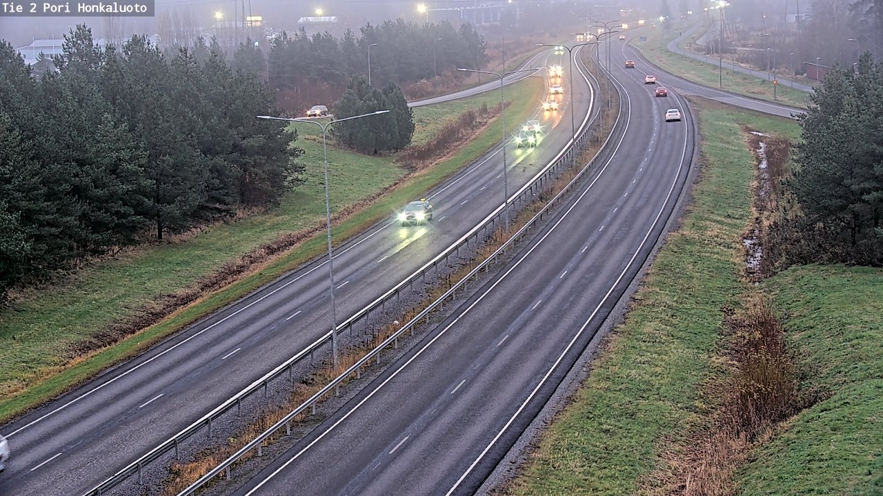Kelikamerat Kuva Tie 2 Pori, Honkaluoto, Pori, Satakunta