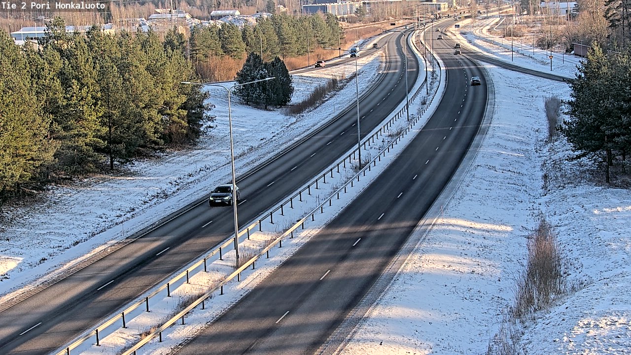 Weather Camera Image Road 2 Pori, Honkaluoto, Pori, Satakunta