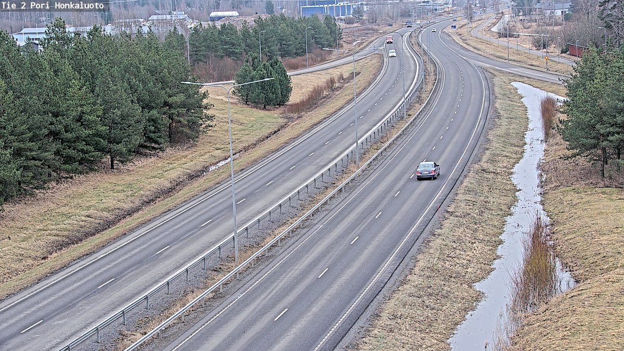 Kelikamerat Kuva Tie 2 Pori, Honkaluoto, Pori, Satakunta