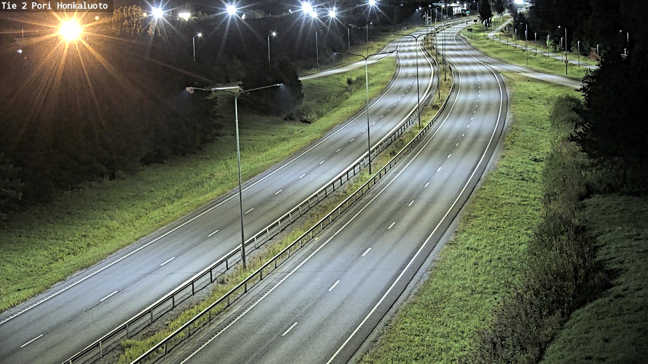 Kelikamerat Kuva Tie 2 Pori, Honkaluoto, Pori, Satakunta