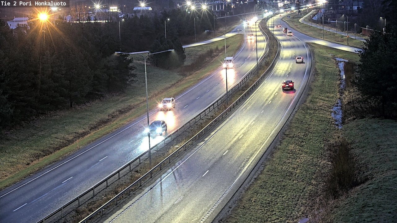 Kelikamerat Kuva Tie 2 Pori, Honkaluoto, Pori, Satakunta