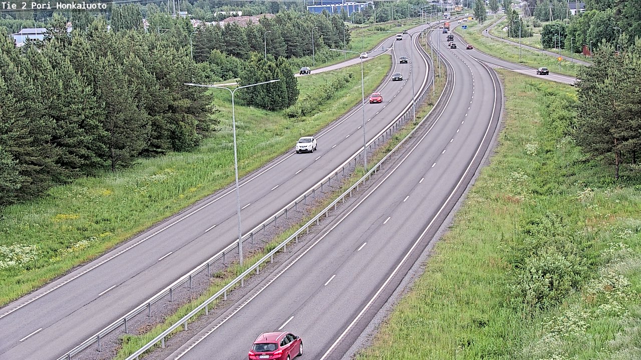 Kelikamerat Kuva Tie 2 Pori, Honkaluoto, Pori, Satakunta