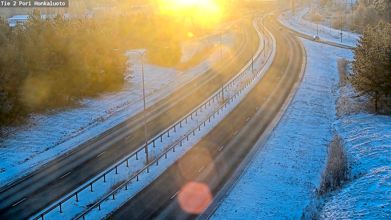 Kelikamerat Kuva Tie 2 Pori, Honkaluoto, Pori, Satakunta