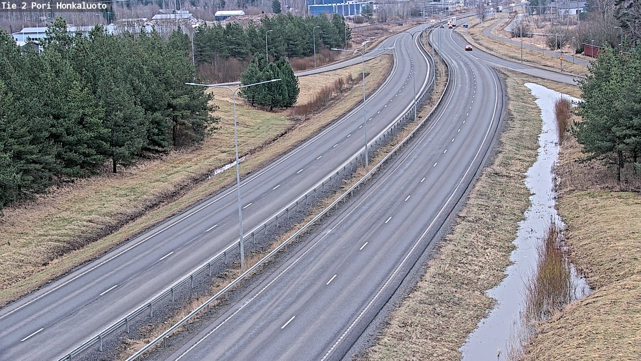 Kelikamerat Kuva Tie 2 Pori, Honkaluoto, Pori, Satakunta