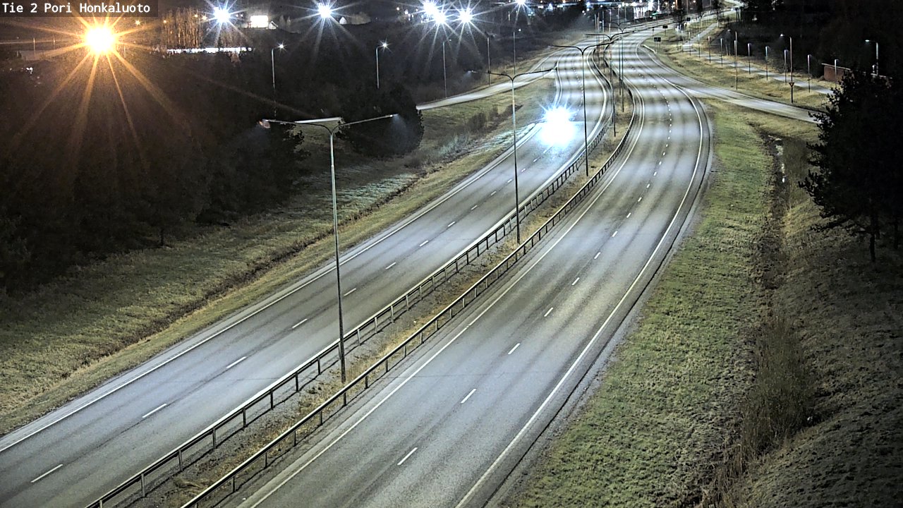 Kelikamerat Kuva Tie 2 Pori, Honkaluoto, Pori, Satakunta