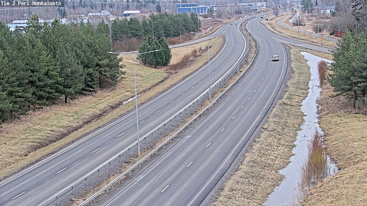 Kelikamerat Kuva Tie 2 Pori, Honkaluoto, Pori, Satakunta