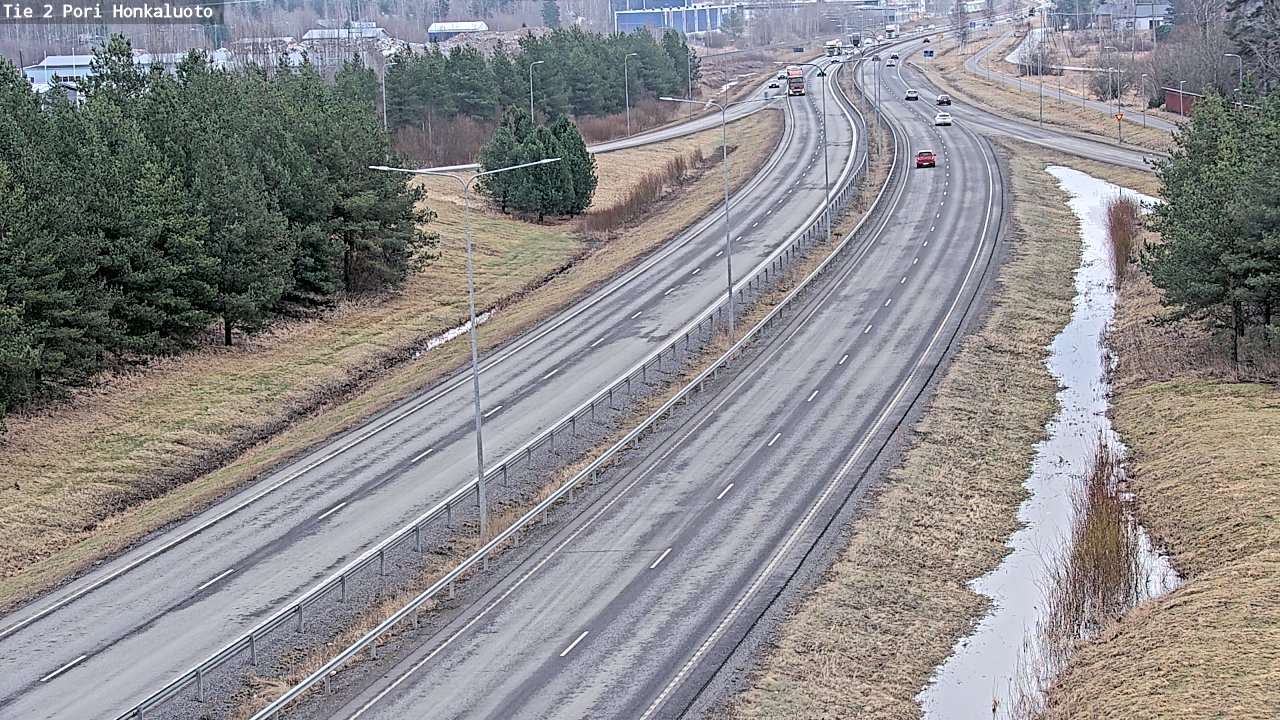 Kelikamerat Kuva Tie 2 Pori, Honkaluoto, Pori, Satakunta