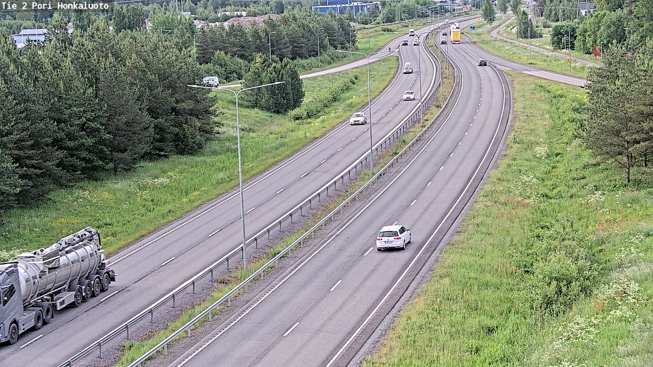 Kelikamerat Kuva Tie 2 Pori, Honkaluoto, Pori, Satakunta
