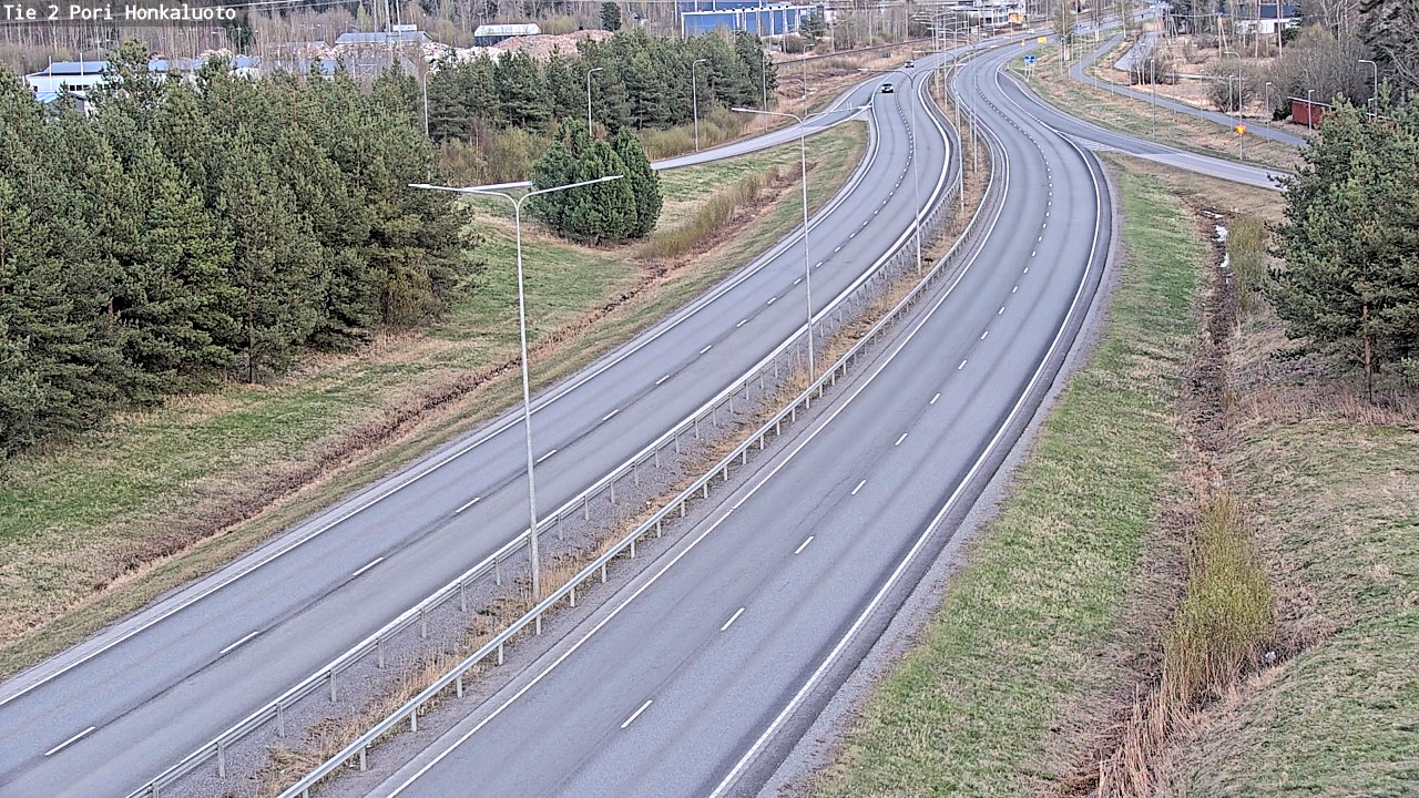 Kelikamerat Kuva Tie 2 Pori, Honkaluoto, Pori, Satakunta
