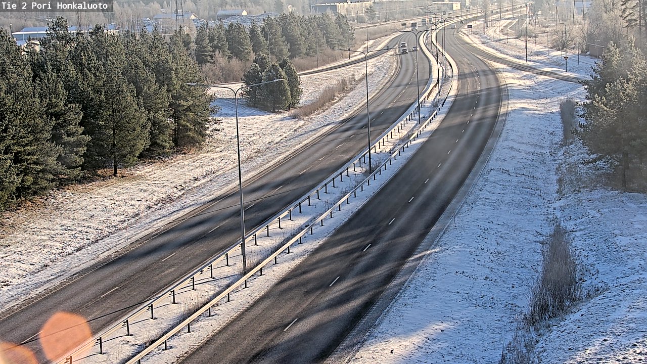 Weather Camera Image Road 2 Pori, Honkaluoto, Pori, Satakunta