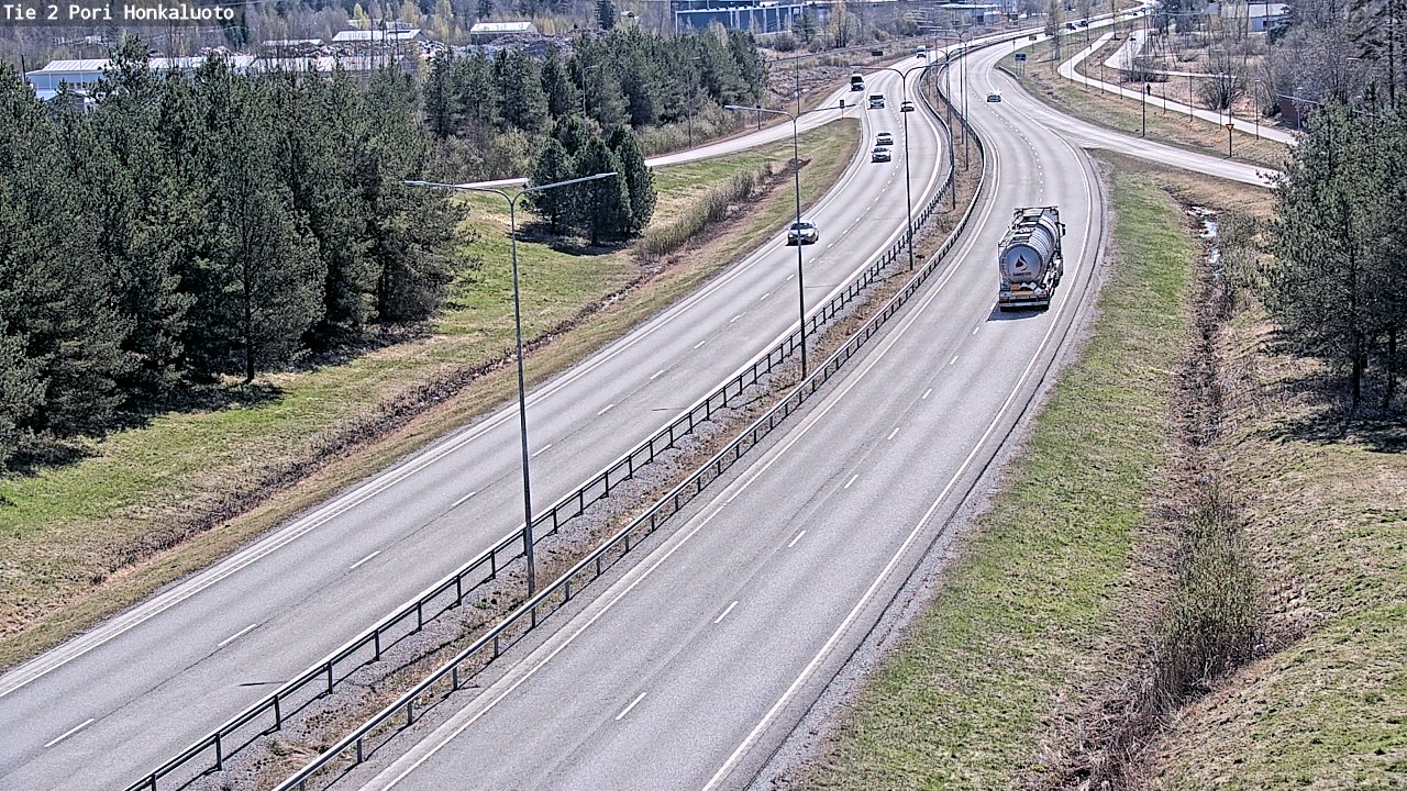 Kelikamerat Kuva Tie 2 Pori, Honkaluoto, Pori, Satakunta