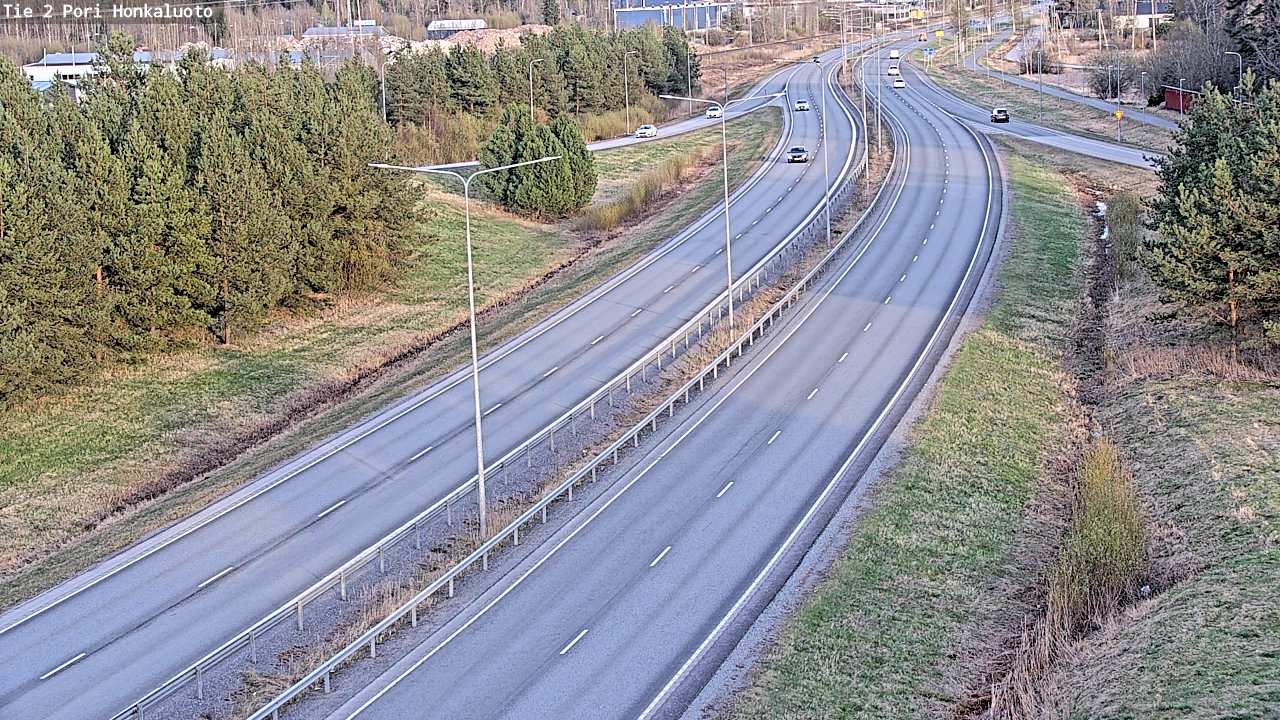 Kelikamerat Kuva Tie 2 Pori, Honkaluoto, Pori, Satakunta