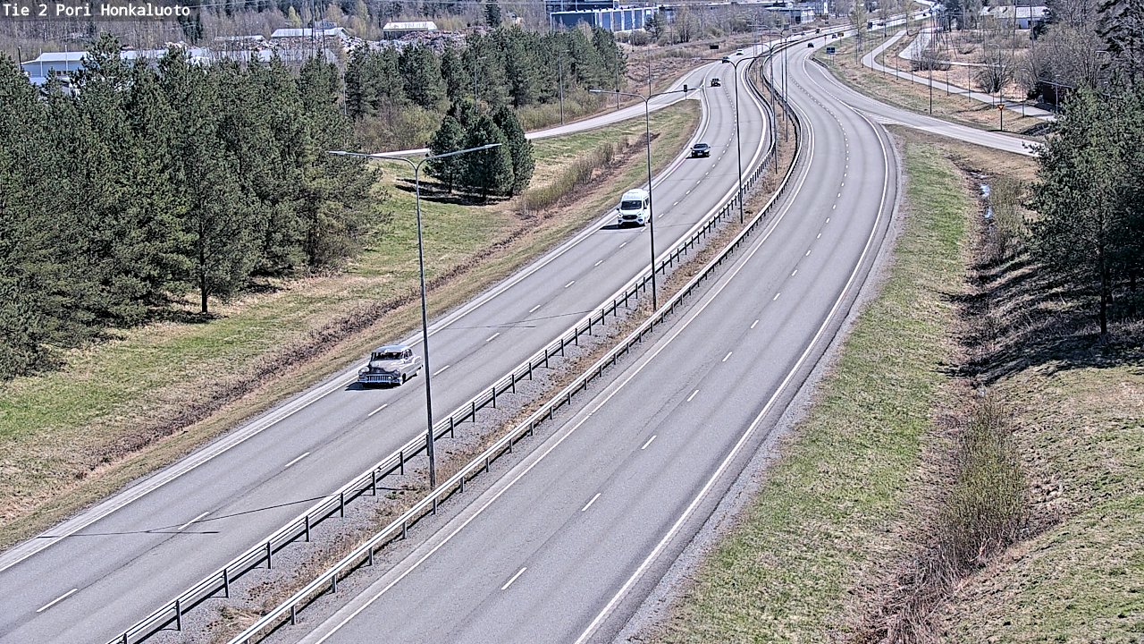 Kelikamerat Kuva Tie 2 Pori, Honkaluoto, Pori, Satakunta