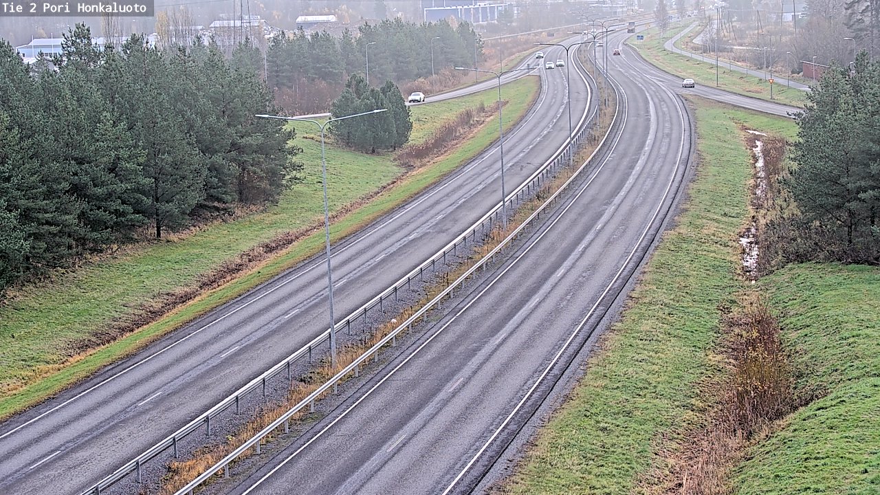 Kelikamerat Kuva Tie 2 Pori, Honkaluoto, Pori, Satakunta
