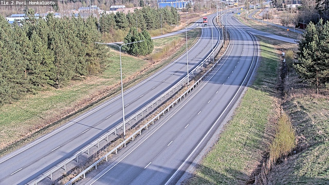 Kelikamerat Kuva Tie 2 Pori, Honkaluoto, Pori, Satakunta