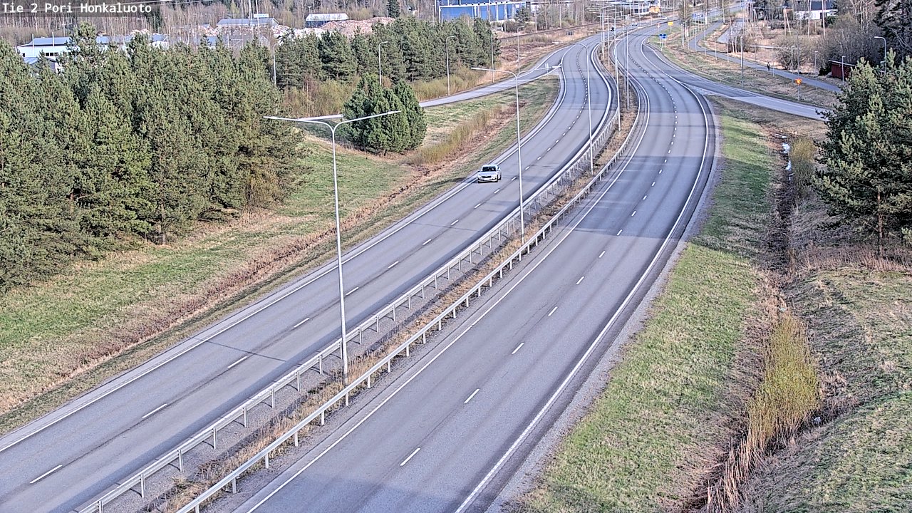 Kelikamerat Kuva Tie 2 Pori, Honkaluoto, Pori, Satakunta
