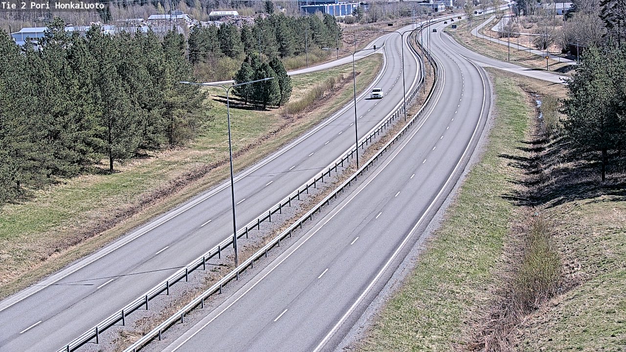 Kelikamerat Kuva Tie 2 Pori, Honkaluoto, Pori, Satakunta