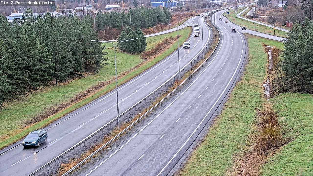 Kelikamerat Kuva Tie 2 Pori, Honkaluoto, Pori, Satakunta