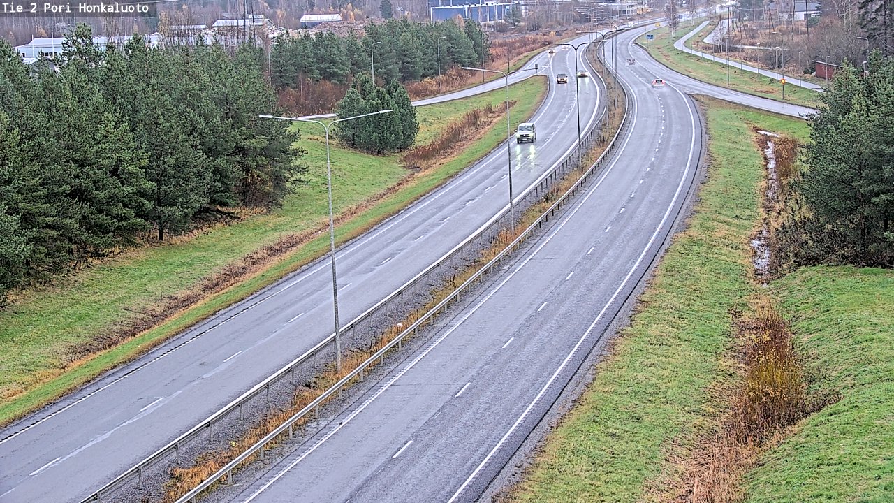 Kelikamerat Kuva Tie 2 Pori, Honkaluoto, Pori, Satakunta