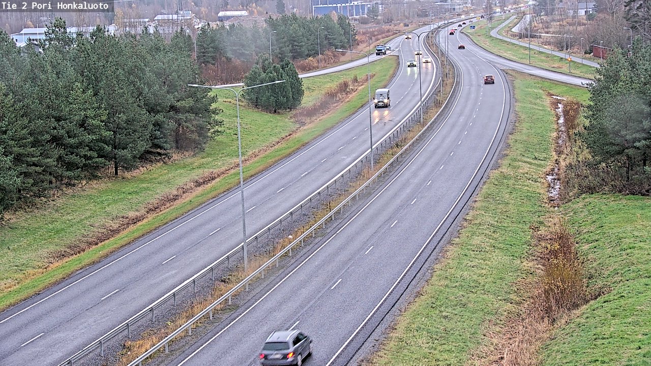 Kelikamerat Kuva Tie 2 Pori, Honkaluoto, Pori, Satakunta