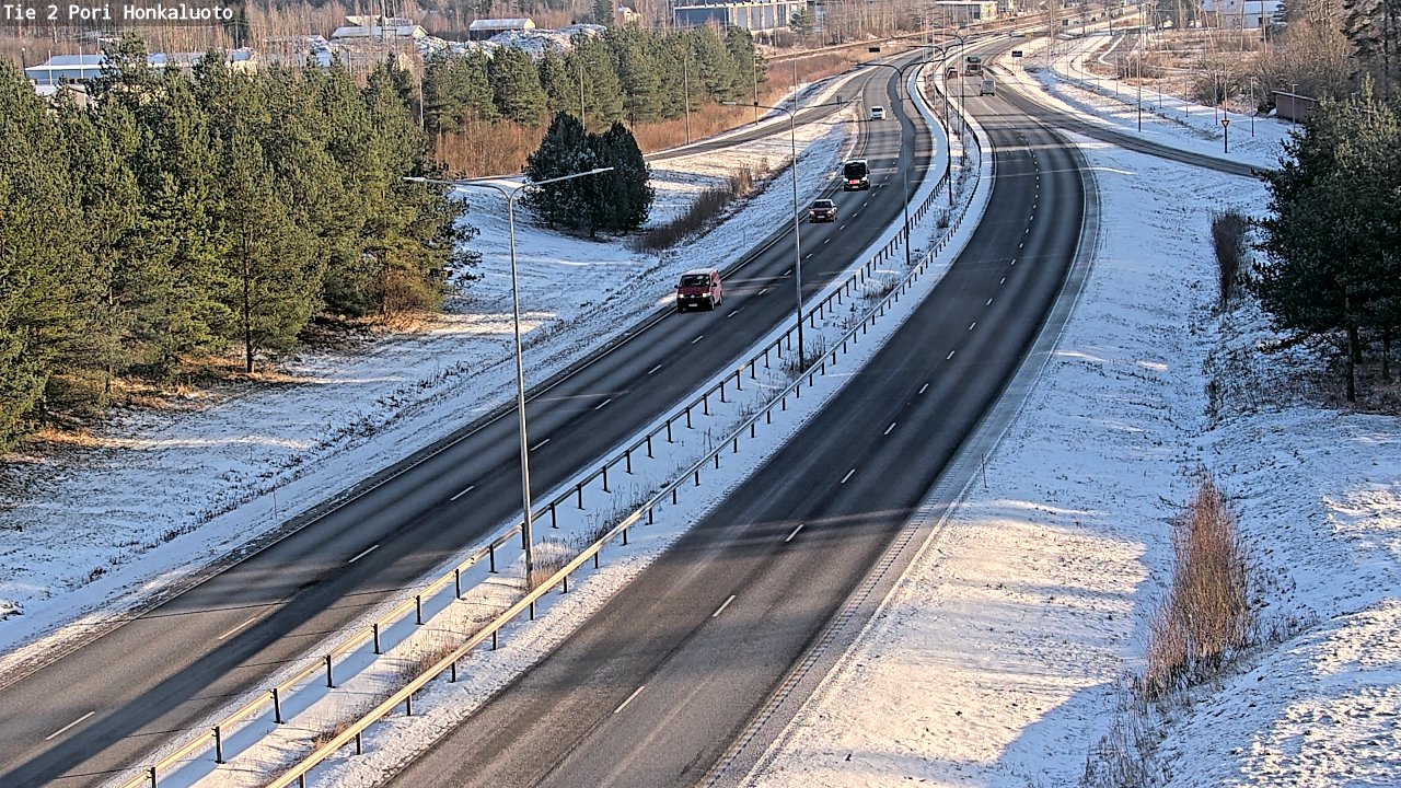 Kelikamerat Kuva Tie 2 Pori, Honkaluoto, Pori, Satakunta
