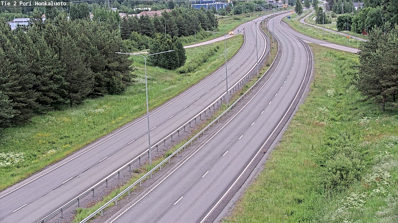 Kelikamerat Kuva Tie 2 Pori, Honkaluoto, Pori, Satakunta
