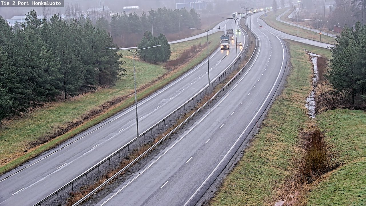 Kelikamerat Kuva Tie 2 Pori, Honkaluoto, Pori, Satakunta