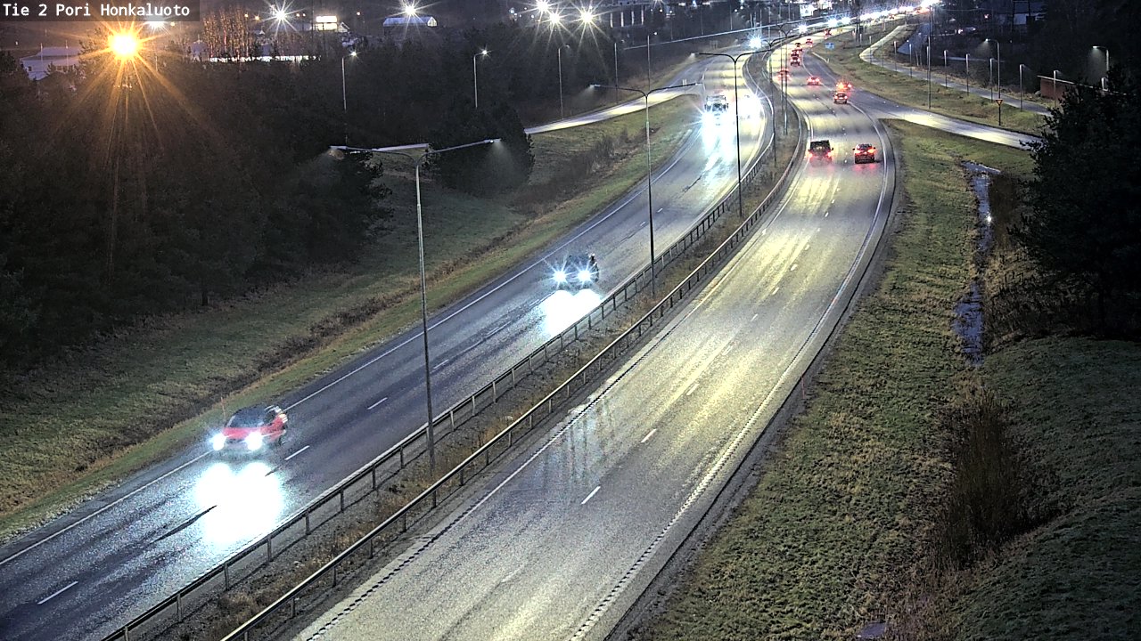 Kelikamerat Kuva Tie 2 Pori, Honkaluoto, Pori, Satakunta