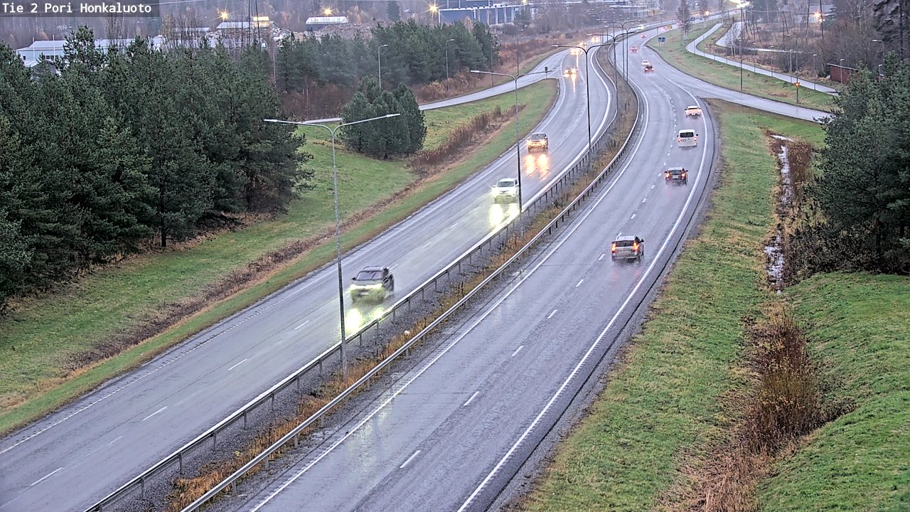 Kelikamerat Kuva Tie 2 Pori, Honkaluoto, Pori, Satakunta