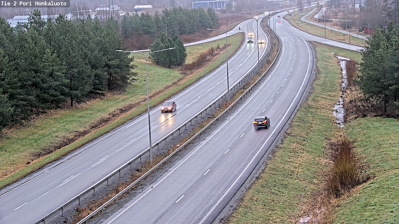 Kelikamerat Kuva Tie 2 Pori, Honkaluoto, Pori, Satakunta