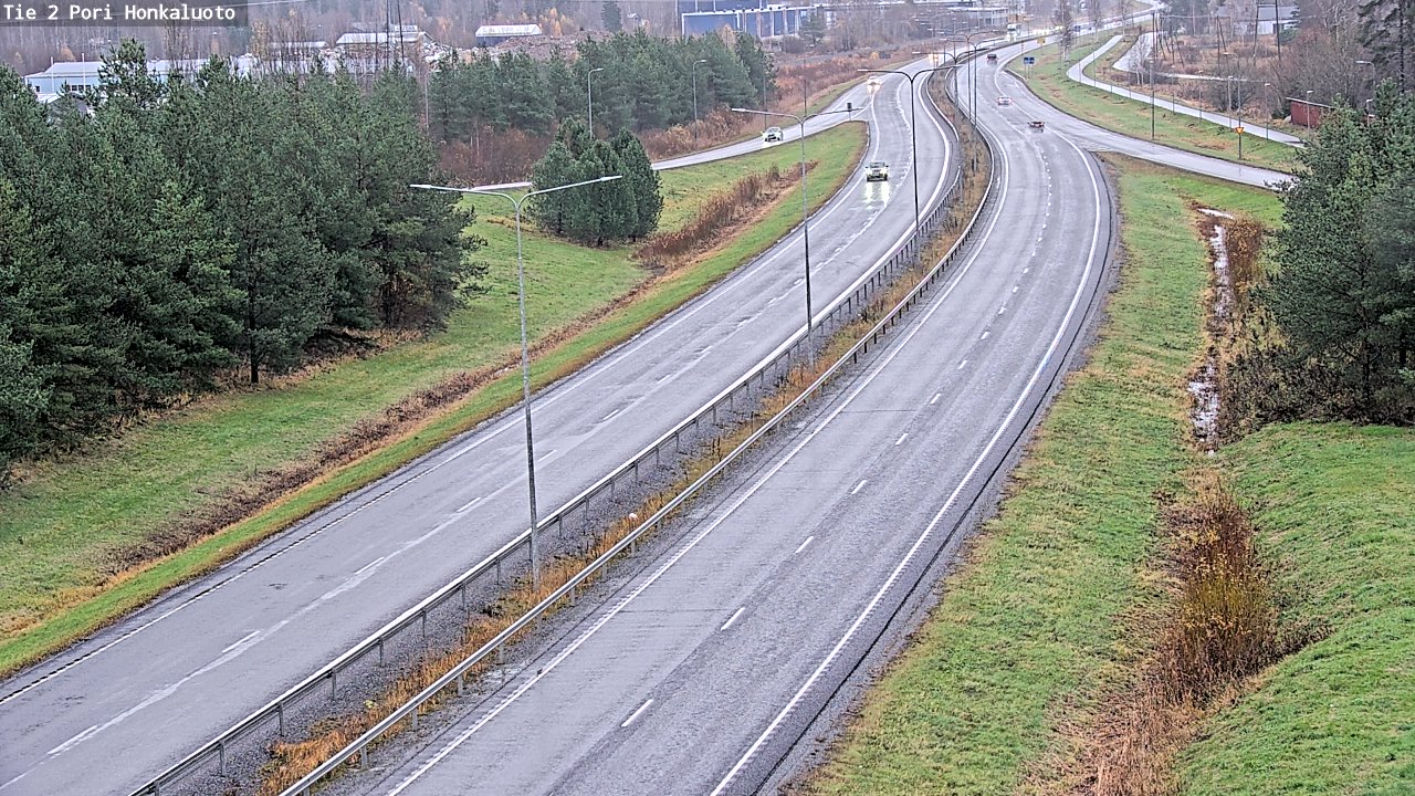 Kelikamerat Kuva Tie 2 Pori, Honkaluoto, Pori, Satakunta