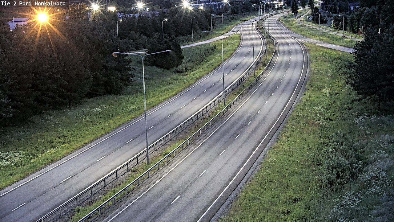 Kelikamerat Kuva Tie 2 Pori, Honkaluoto, Pori, Satakunta
