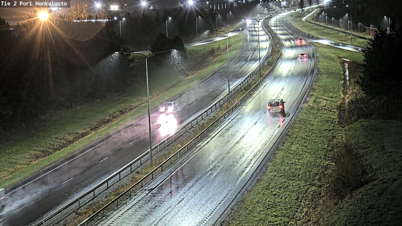 Kelikamerat Kuva Tie 2 Pori, Honkaluoto, Pori, Satakunta