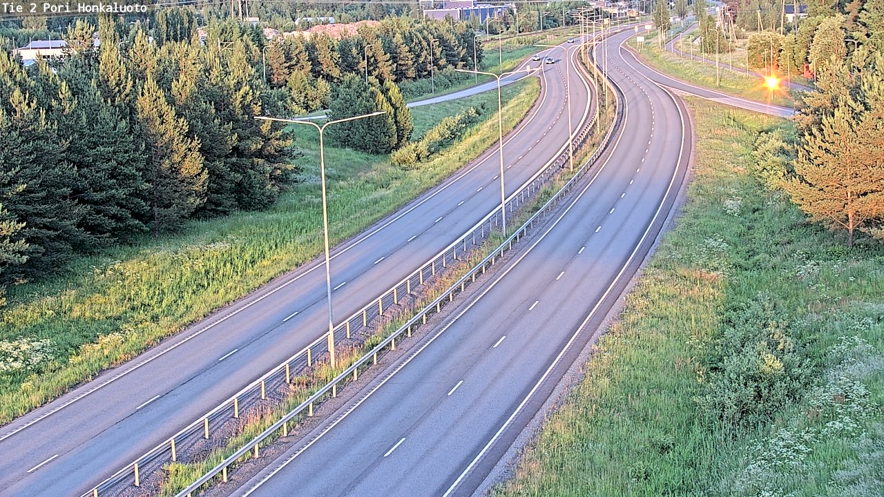 Kelikamerat Kuva Tie 2 Pori, Honkaluoto, Pori, Satakunta