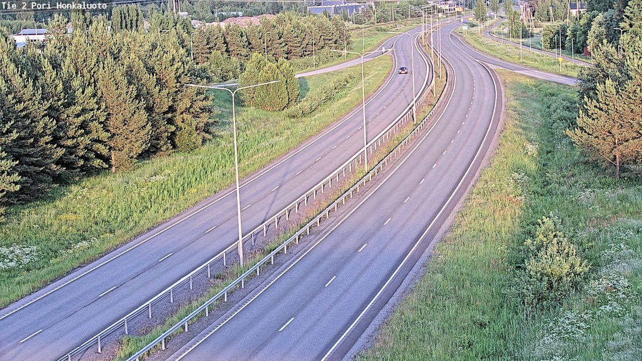 Kelikamerat Kuva Tie 2 Pori, Honkaluoto, Pori, Satakunta