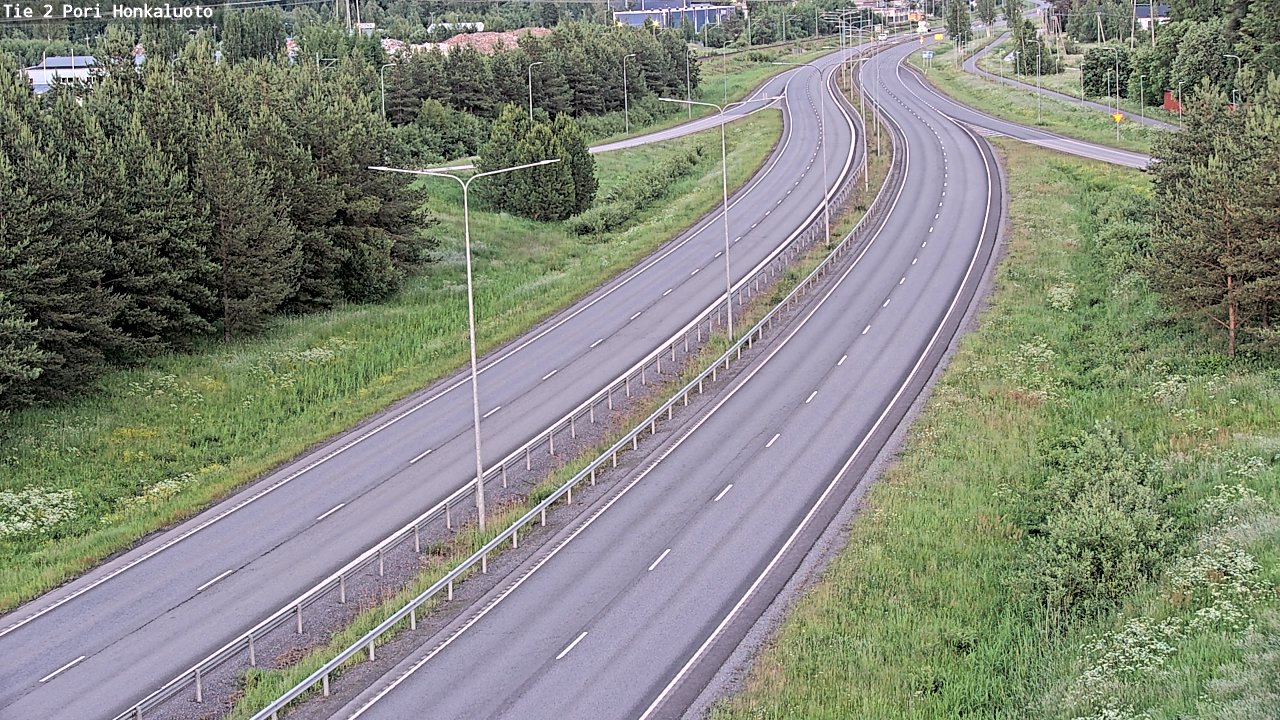 Kelikamerat Kuva Tie 2 Pori, Honkaluoto, Pori, Satakunta