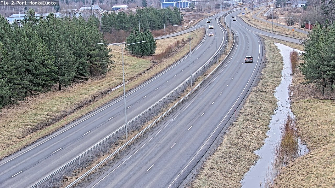 Kelikamerat Kuva Tie 2 Pori, Honkaluoto, Pori, Satakunta