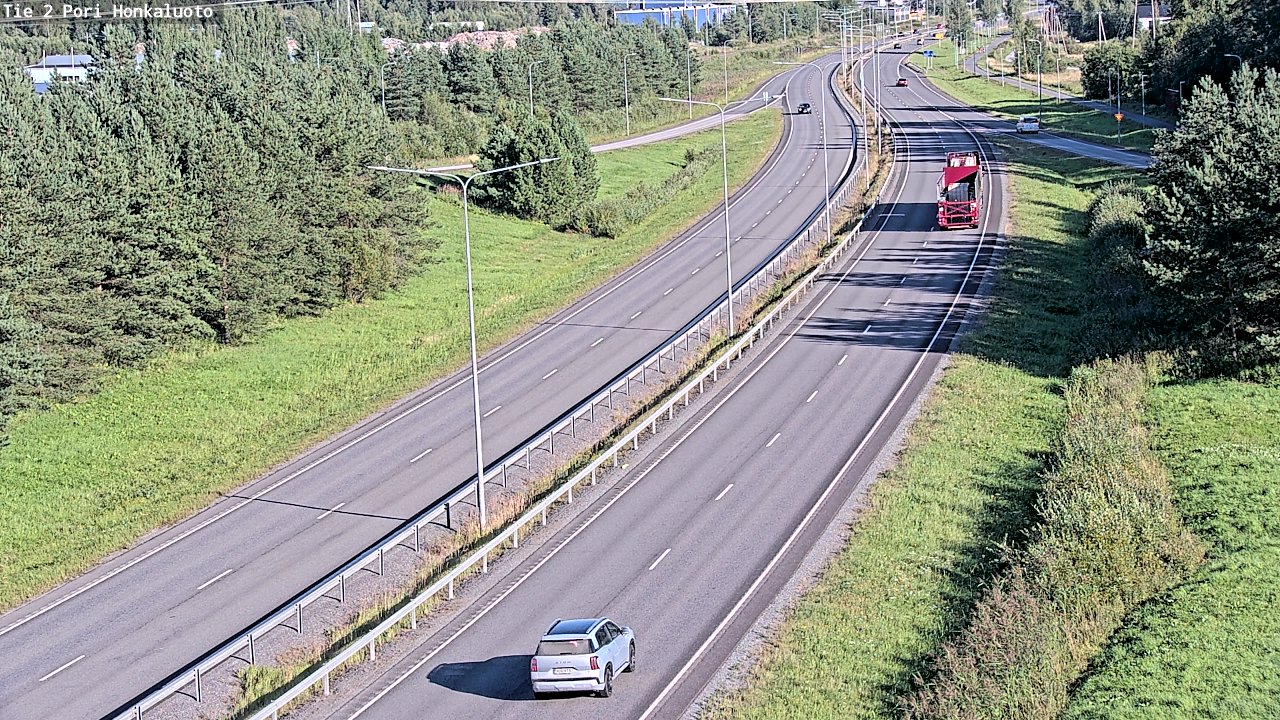 Kelikamerat Kuva Tie 2 Pori, Honkaluoto, Pori, Satakunta