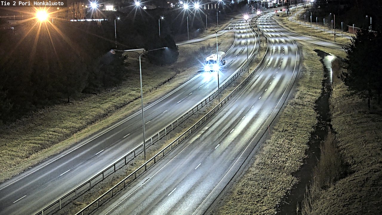 Kelikamerat Kuva Tie 2 Pori, Honkaluoto, Pori, Satakunta