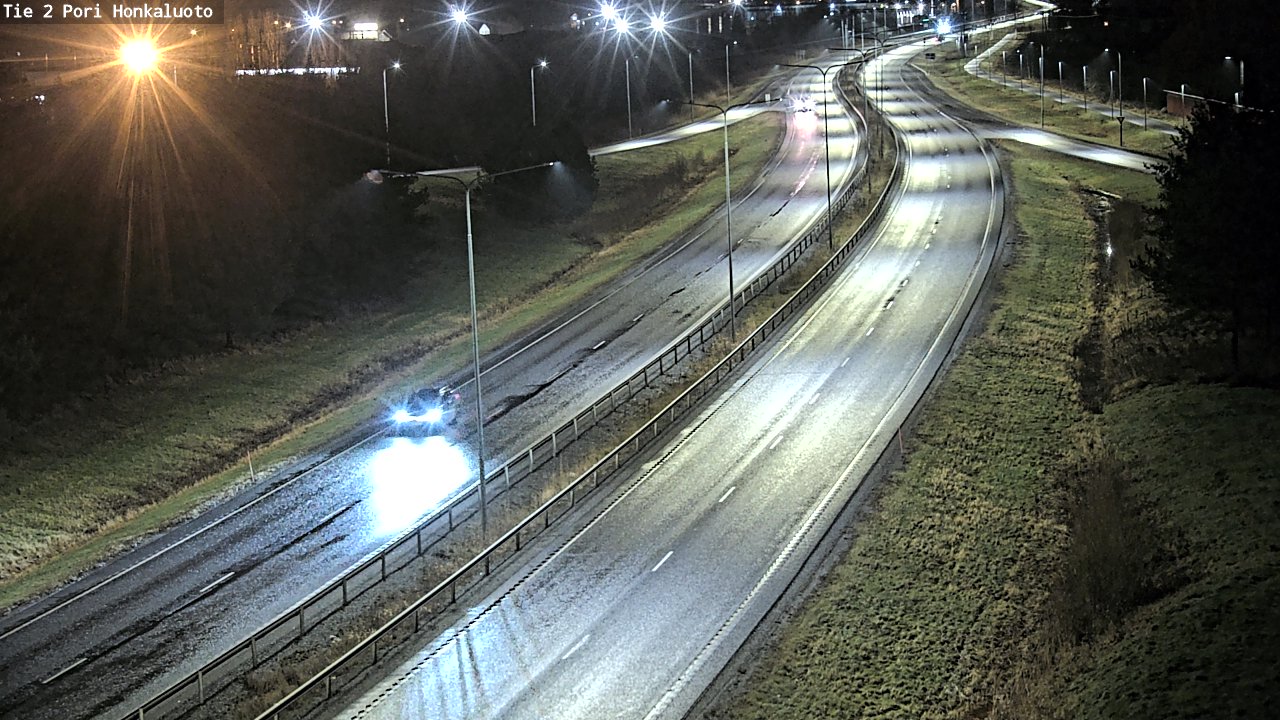 Weather Camera Image Väg 2 Björneborg, Honkaluoto, Pori, Satakunta