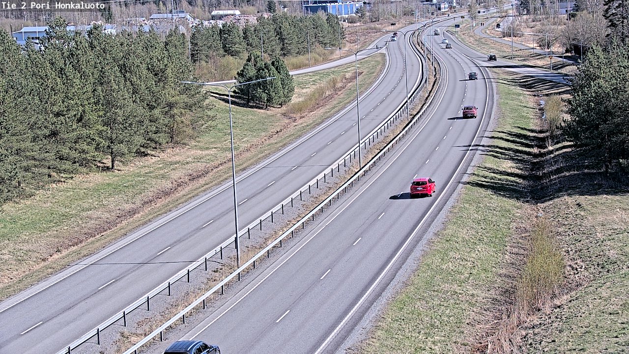 Kelikamerat Kuva Tie 2 Pori, Honkaluoto, Pori, Satakunta