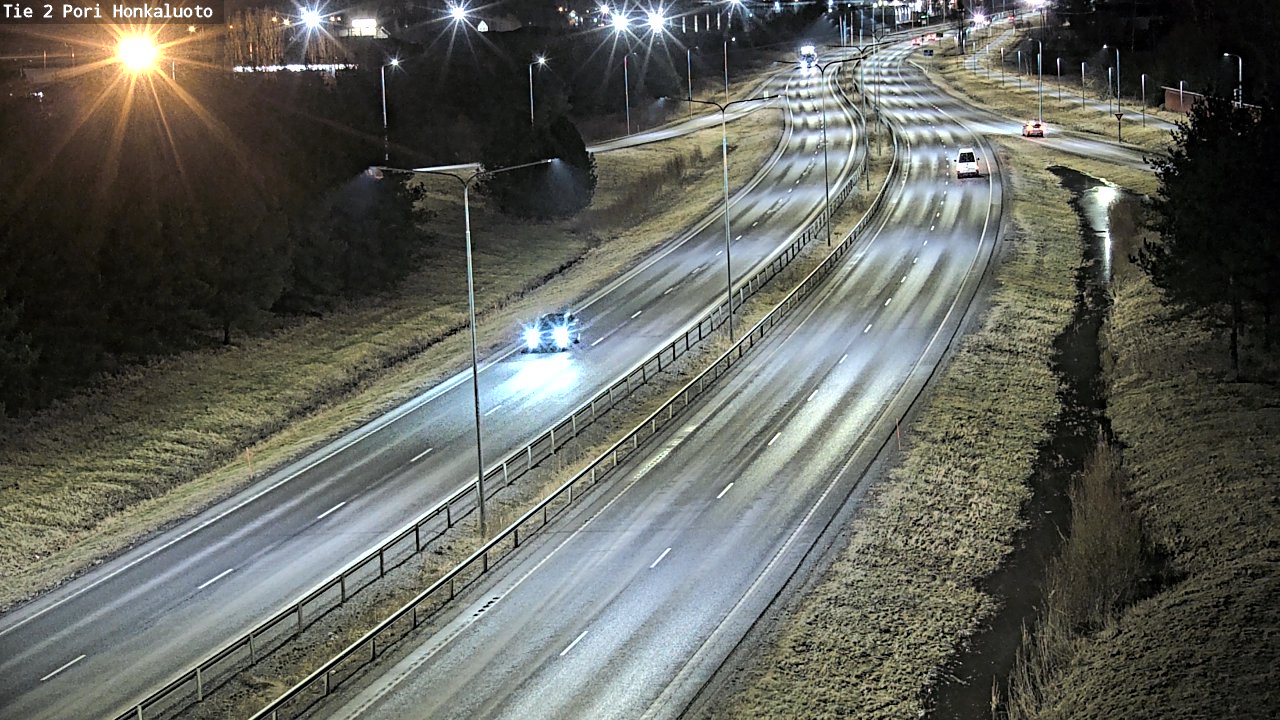 Kelikamerat Kuva Tie 2 Pori, Honkaluoto, Pori, Satakunta