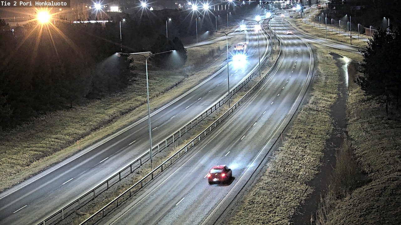 Weather Camera Image Road 2 Pori, Honkaluoto, Pori, Satakunta