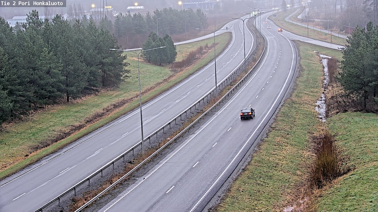 Kelikamerat Kuva Tie 2 Pori, Honkaluoto, Pori, Satakunta