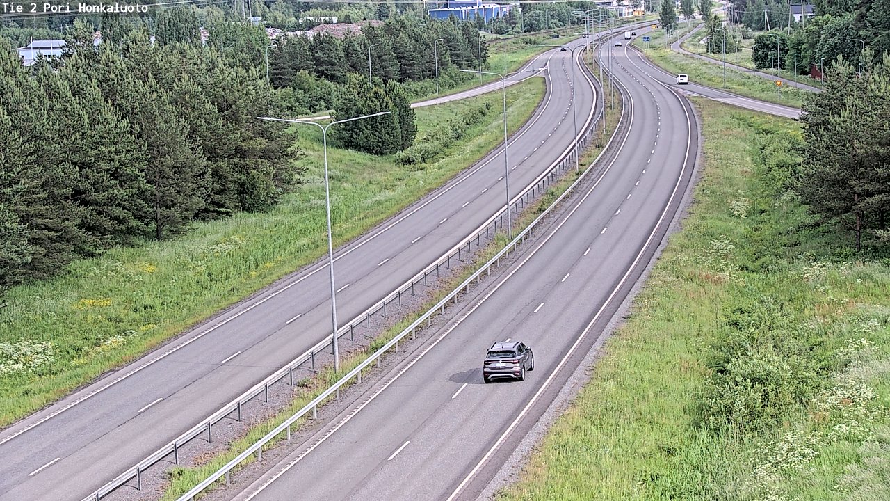 Kelikamerat Kuva Tie 2 Pori, Honkaluoto, Pori, Satakunta