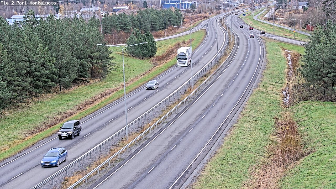 Kelikamerat Kuva Tie 2 Pori, Honkaluoto, Pori, Satakunta