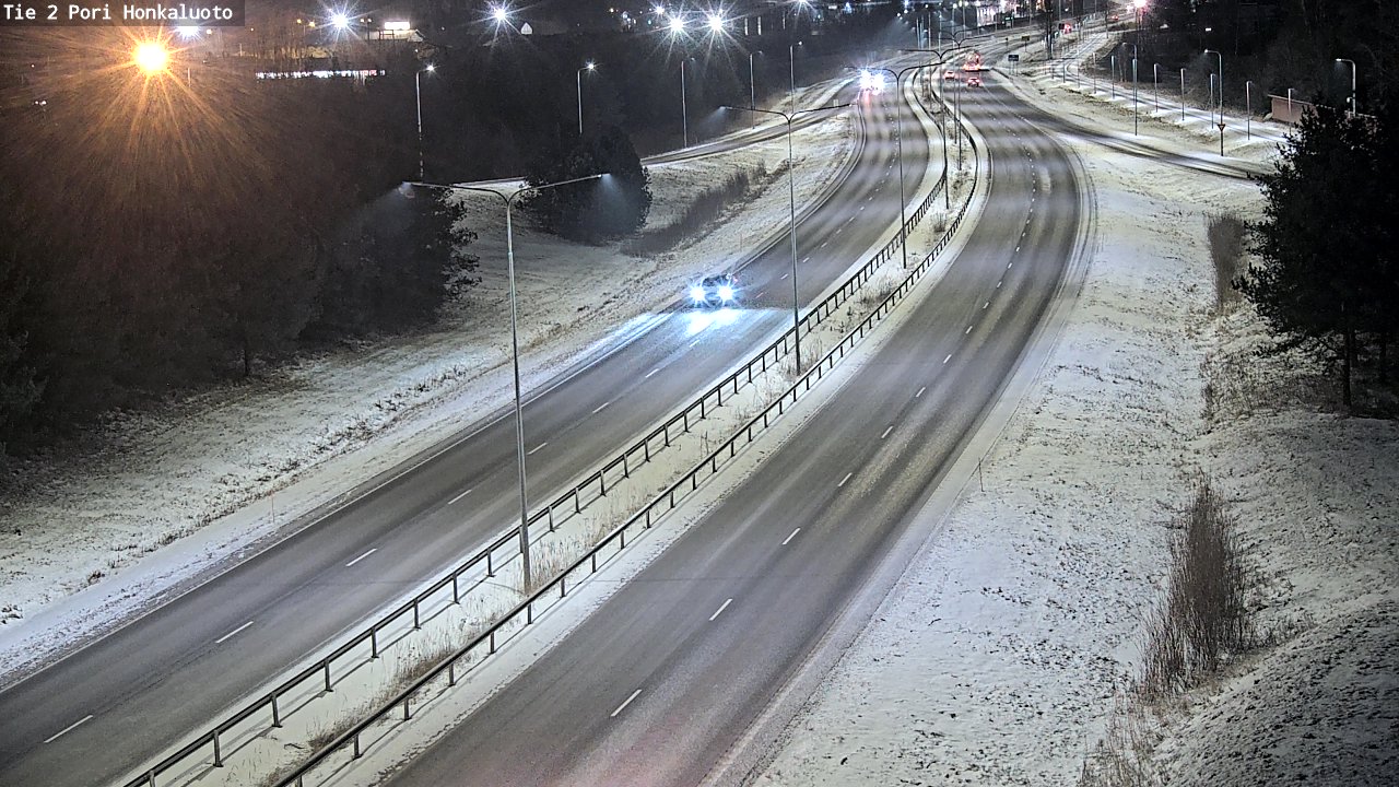 Weather Camera Image Road 2 Pori, Honkaluoto, Pori, Satakunta