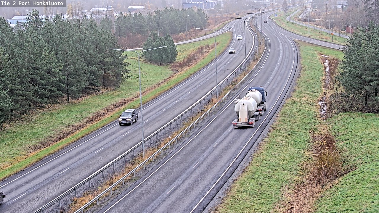 Kelikamerat Kuva Tie 2 Pori, Honkaluoto, Pori, Satakunta