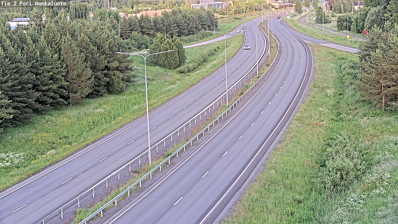 Kelikamerat Kuva Tie 2 Pori, Honkaluoto, Pori, Satakunta